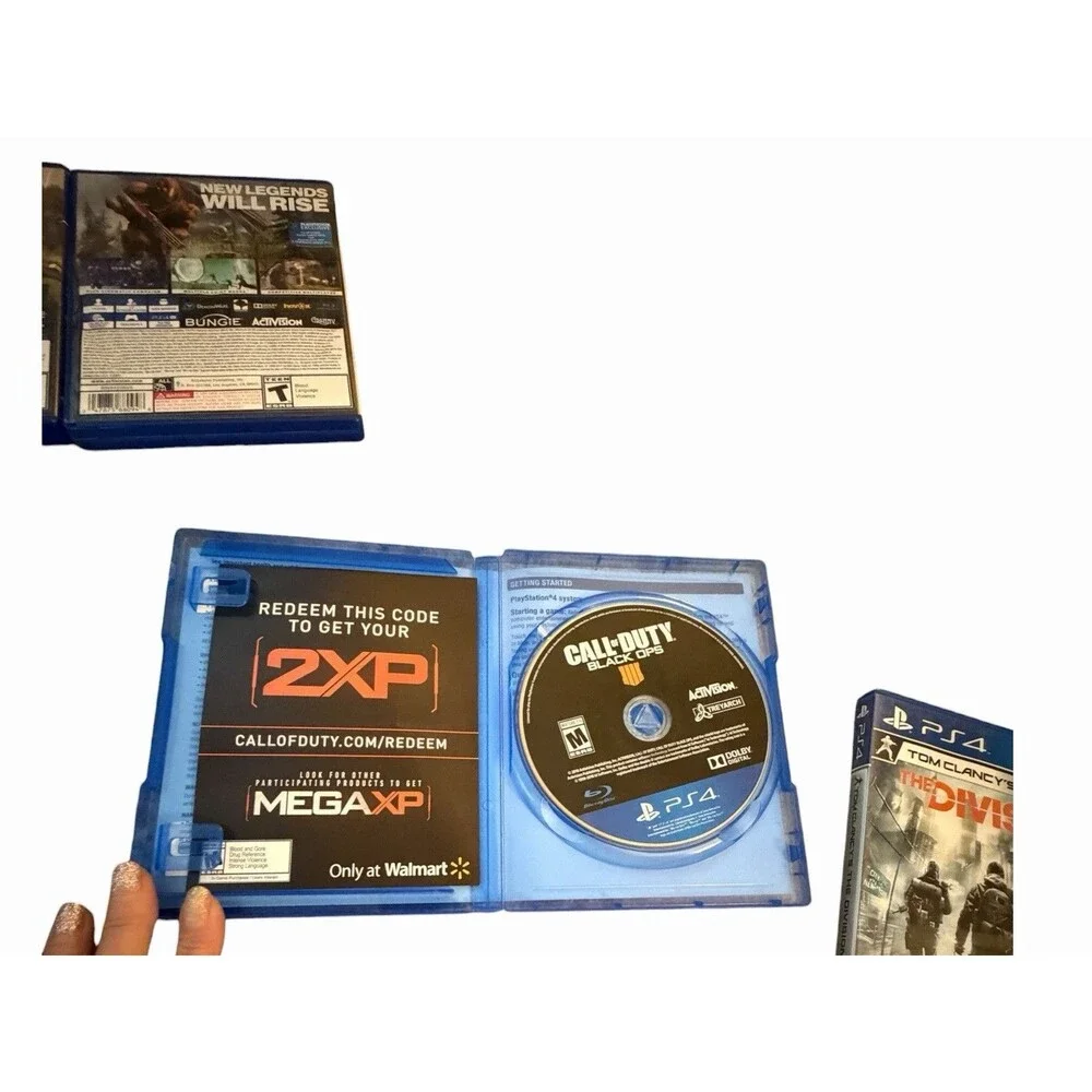 PlayStation 4 PS4 Action War Game Lot Destiny Farcry4 CoD Assassins Creed Ark